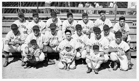 The Unison Baseball Team - photo 1957